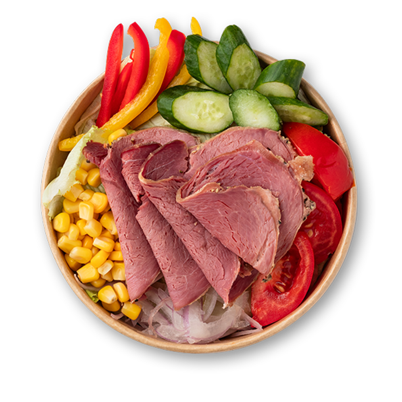 煙燻牛肉能量沙拉碗